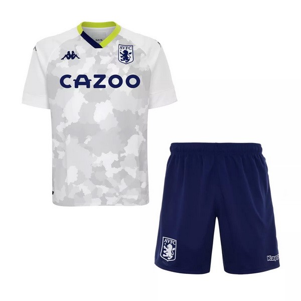 Maglia Aston Villa 3ª Bambino 2020-2021 Bianco